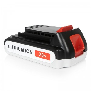 Li-ion 1500mAh 20V Replacement Cordless Tools Batteries for Black & Decker LB20, LBX20, LBX4020, LB2X4020