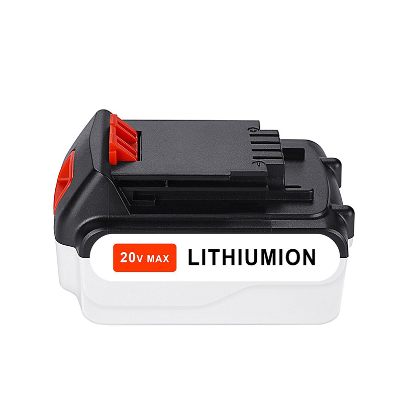Li-ion 20V 5000mAh Replacement Batteries Cordless Tools for Black & Decker LB20, LBX20, LBX4020, LB2X4020