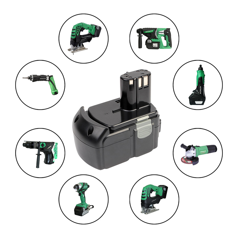 Online Cordless Tools Batteries Shop 18V 3000mAh Li-ion Battery for Hitach BCL1830, EBM1830