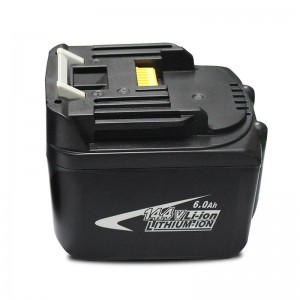 Li-ion 14.4V 6000mAh Replacement Spare Batteries for Makita BTW250Z, BUB142Z Drills