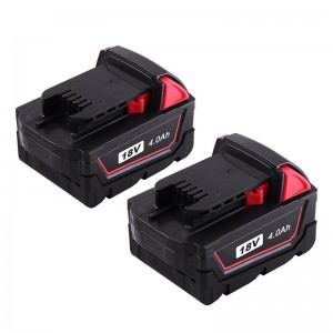 Li-ion 18V 4000mAh Power Tool Replacement Battery Cells for Milwaukee 48-11-1840 M18