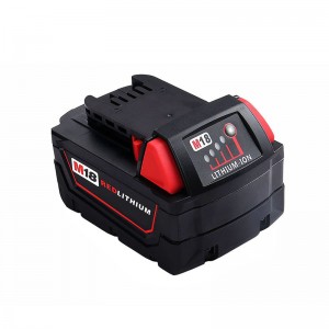 Lithium Ion 18V 5000mAh Repalcement Rechargeable Power Tool Battery Packs for Milwaukee 48-11-1840 M18